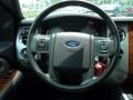 Charcoal Black/Camel 2010 Ford Expedition Eddie Bauer Steering Wheel