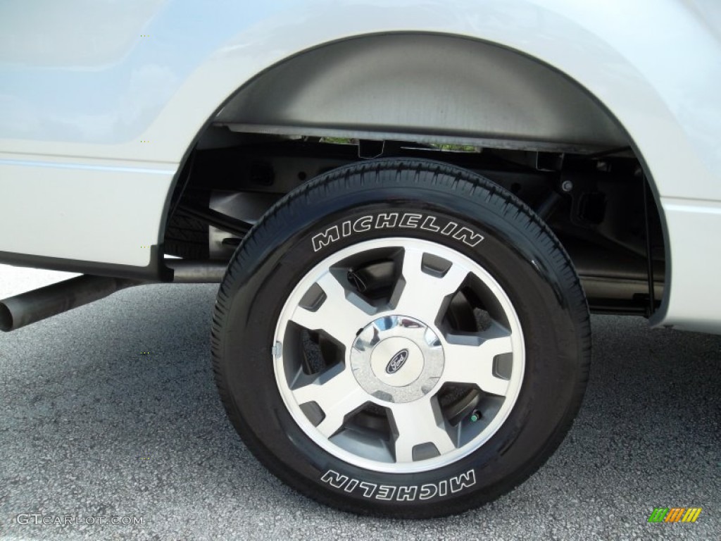 2010 F150 STX SuperCab - Ingot Silver Metallic / Medium Stone photo #4