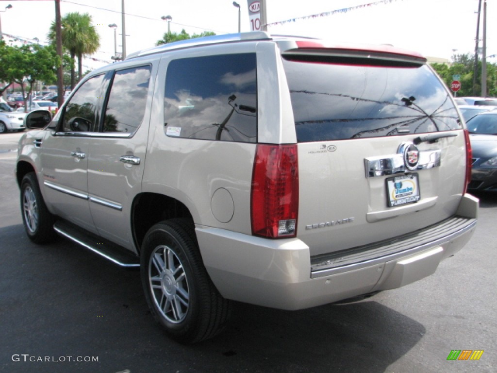 2007 Escalade AWD - Gold Mist / Ebony/Ebony photo #7