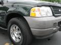 2002 Aspen Green Metallic Ford Explorer XLS  photo #2