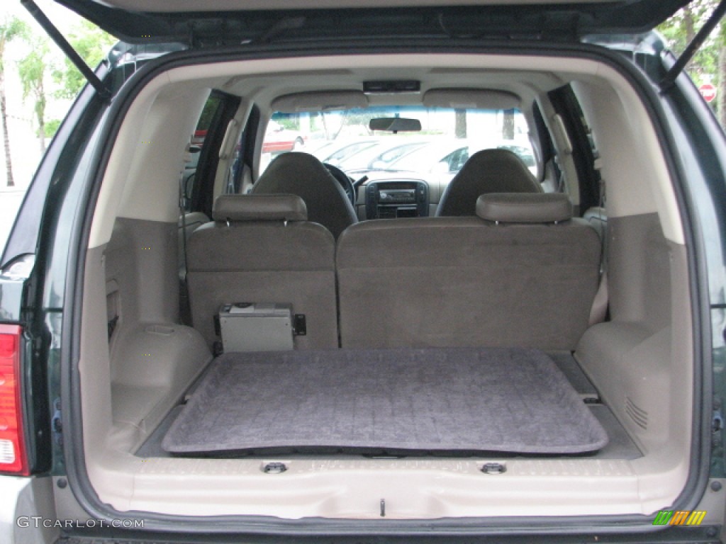 2002 Explorer XLS - Aspen Green Metallic / Medium Parchment photo #16