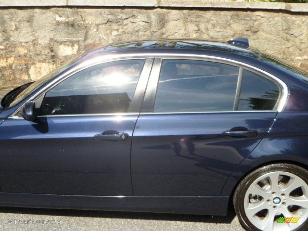 2008 3 Series 335i Sedan - Monaco Blue Metallic / Black photo #19