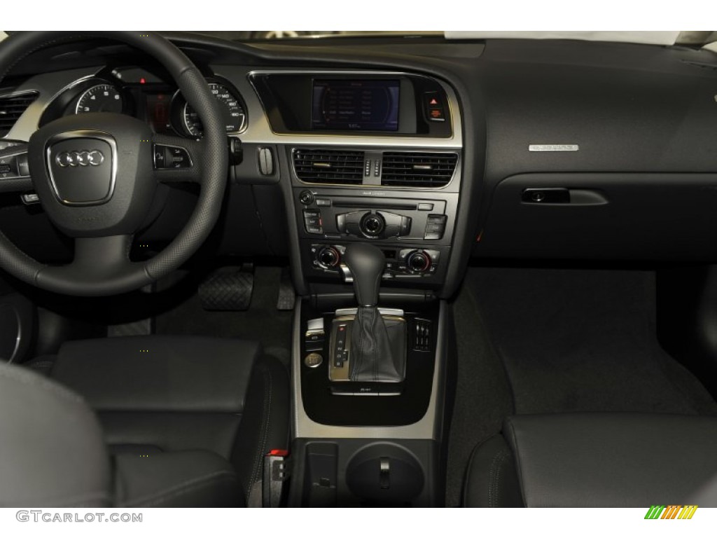 2012 Audi A5 2.0T quattro Coupe Black Dashboard Photo #52946316