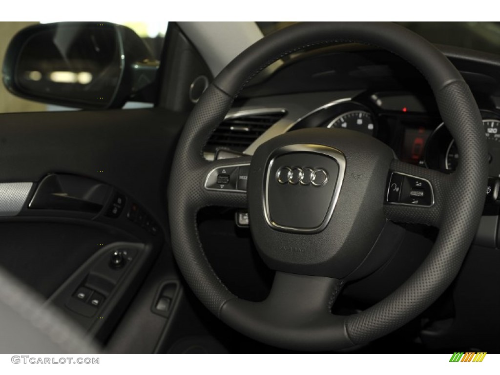 2012 A5 2.0T quattro Coupe - Monsoon Gray Metallic / Black photo #29