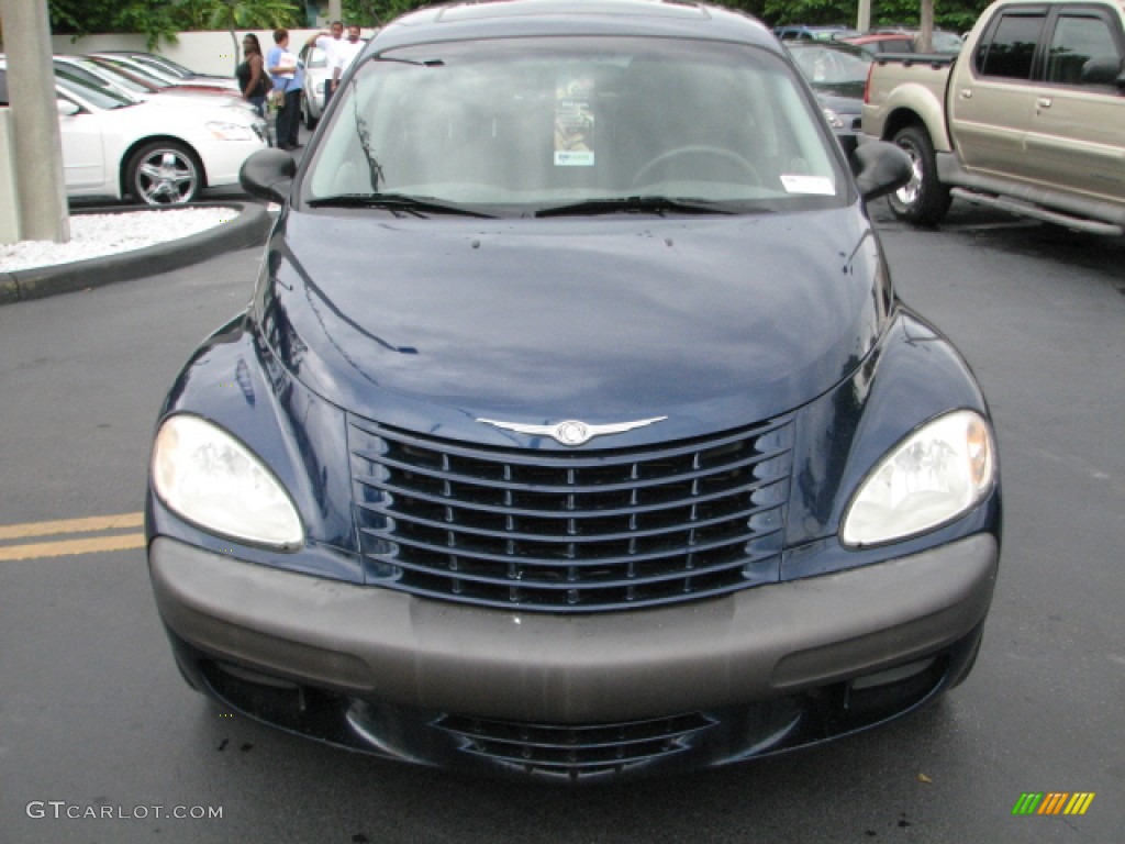 2001 PT Cruiser Limited - Patriot Blue Pearl / Gray photo #3