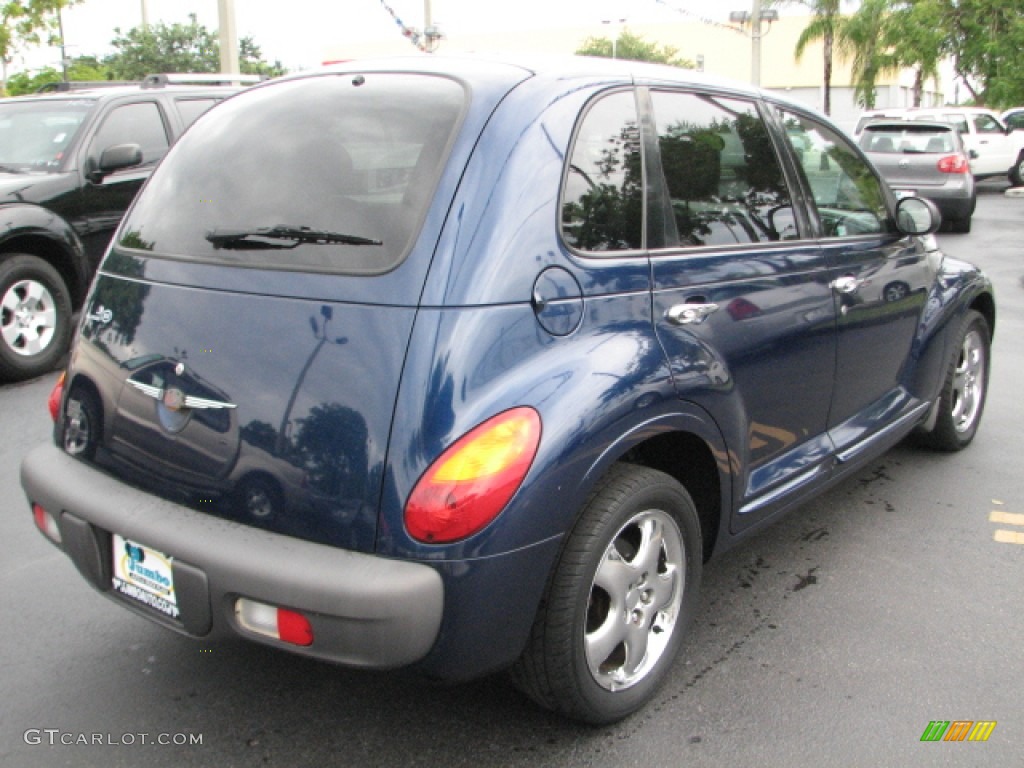 2001 PT Cruiser Limited - Patriot Blue Pearl / Gray photo #10