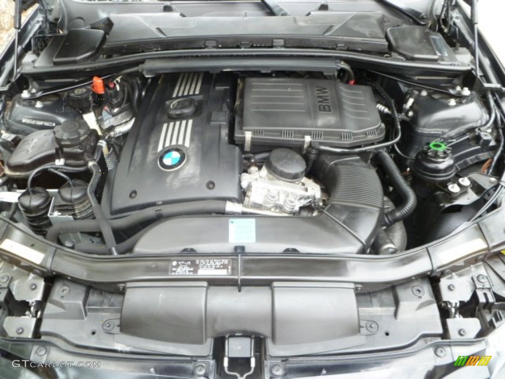 2008 3 Series 335i Coupe - Jet Black / Gray photo #19
