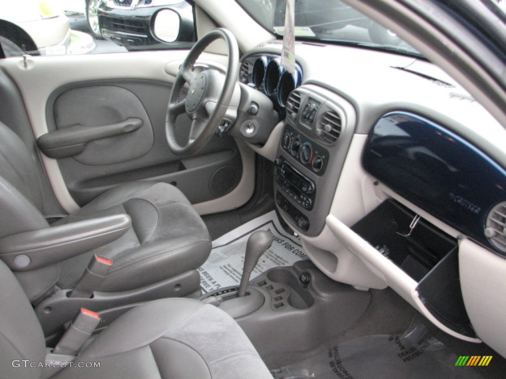 2001 PT Cruiser Limited - Patriot Blue Pearl / Gray photo #12