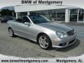 Brilliant Silver Metallic - CLK 500 Cabriolet Photo No. 1