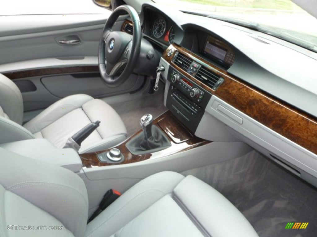2008 3 Series 335i Coupe - Jet Black / Gray photo #22