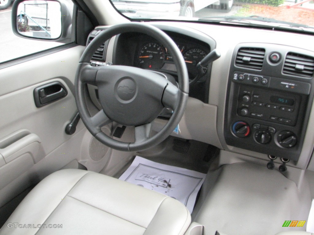 2006 Chevrolet Colorado Extended Cab 4x4 Medium Pewter Dashboard Photo #52947990