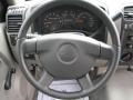 Medium Pewter 2006 Chevrolet Colorado Extended Cab 4x4 Steering Wheel
