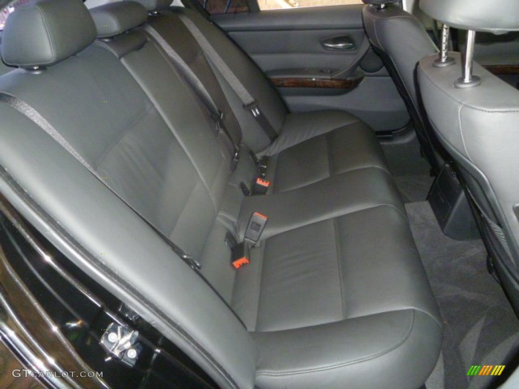2008 3 Series 335i Sedan - Black Sapphire Metallic / Black photo #21