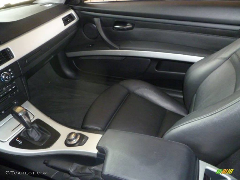 2008 3 Series 335i Coupe - Black Sapphire Metallic / Black photo #19