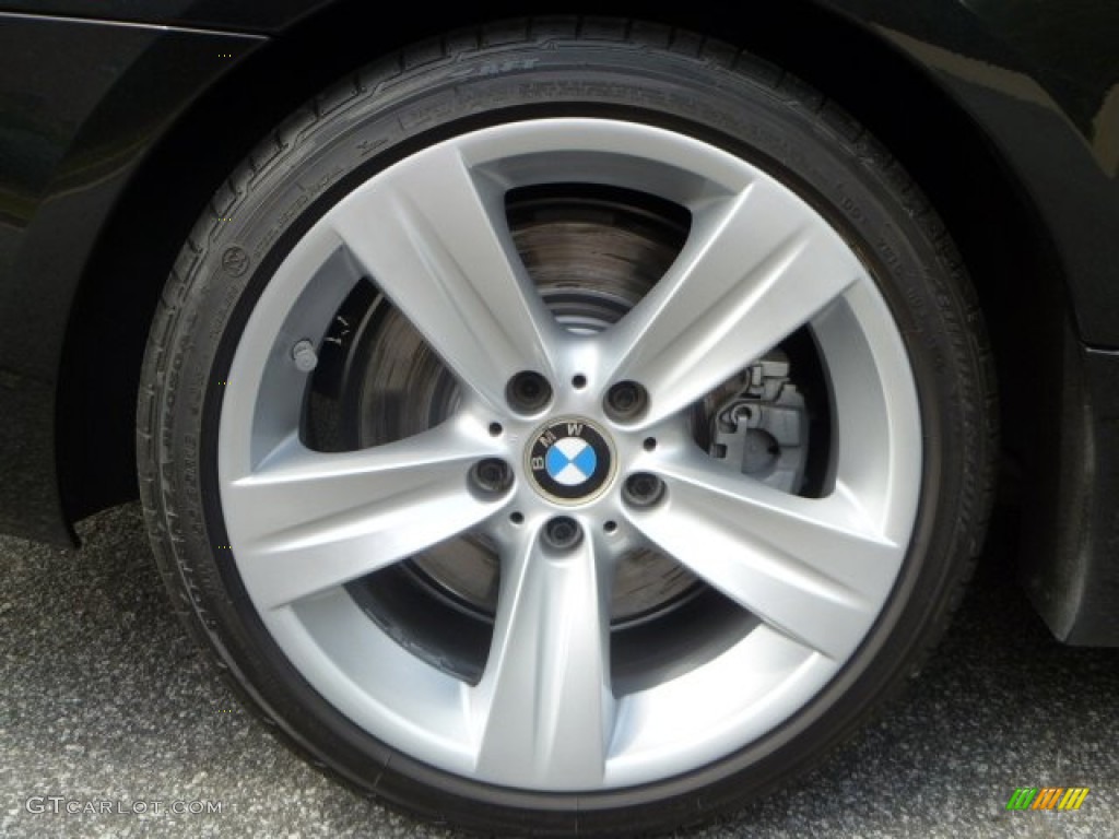 2008 3 Series 335i Coupe - Black Sapphire Metallic / Black photo #28
