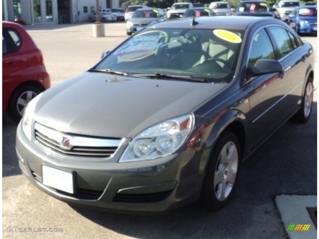 2008 Aura XE 3.5 - Techno Gray / Gray photo #1