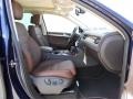 Saddle Brown 2012 Volkswagen Touareg TDI Lux 4XMotion Interior Color
