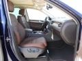 Saddle Brown 2012 Volkswagen Touareg TDI Lux 4XMotion Interior