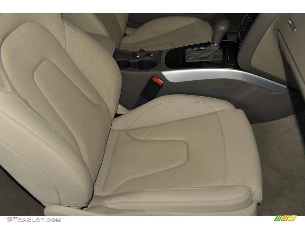 Cardamom Beige Interior 2012 Audi A5 2.0T Cabriolet Photo #52948710