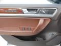 Saddle Brown 2012 Volkswagen Touareg TDI Lux 4XMotion Door Panel