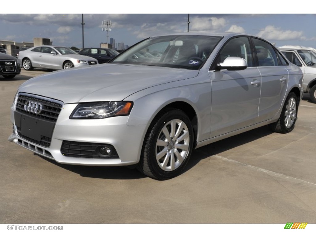 Ice Silver Metallic 2012 Audi A4 2.0T quattro Sedan Exterior Photo #52949445