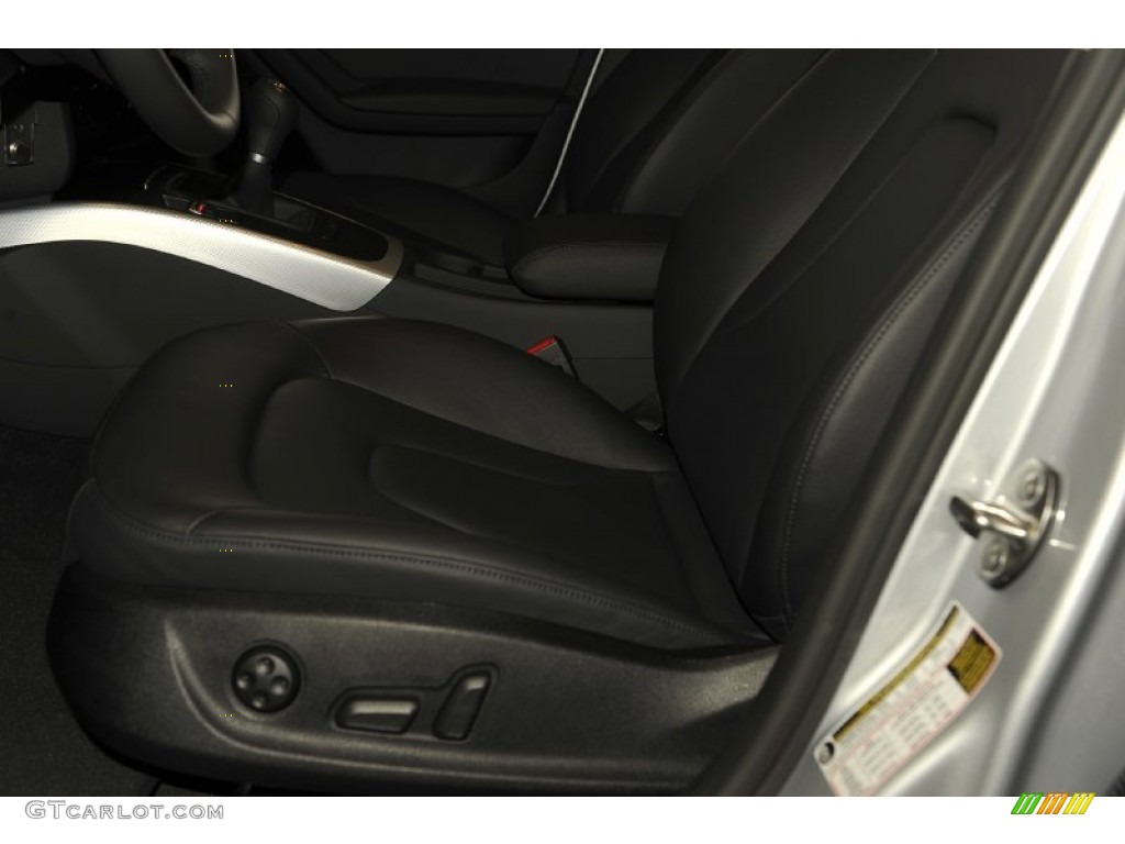 2012 A4 2.0T quattro Sedan - Ice Silver Metallic / Black photo #10