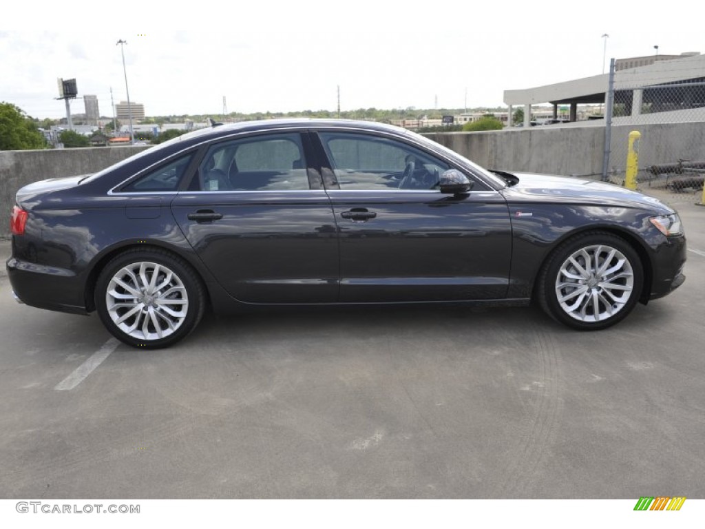 Oolong Gray Metallic 2012 Audi A6 3.0T quattro Sedan Exterior Photo #52949954