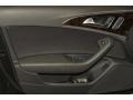 Black 2012 Audi A6 3.0T quattro Sedan Door Panel