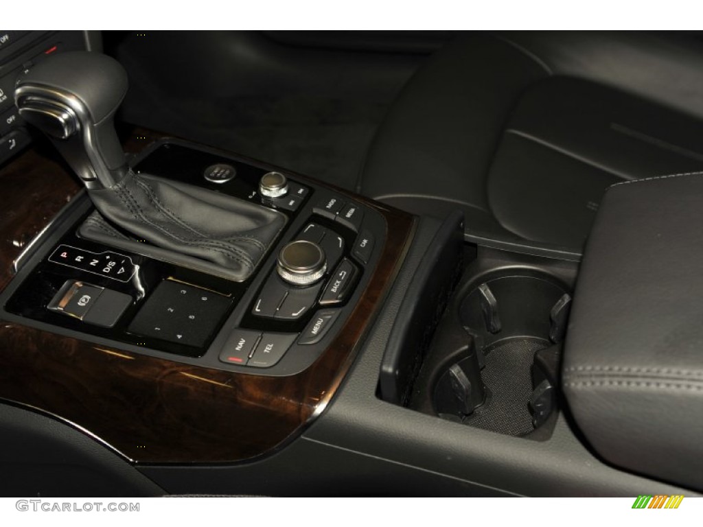 2012 A6 3.0T quattro Sedan - Oolong Gray Metallic / Black photo #15