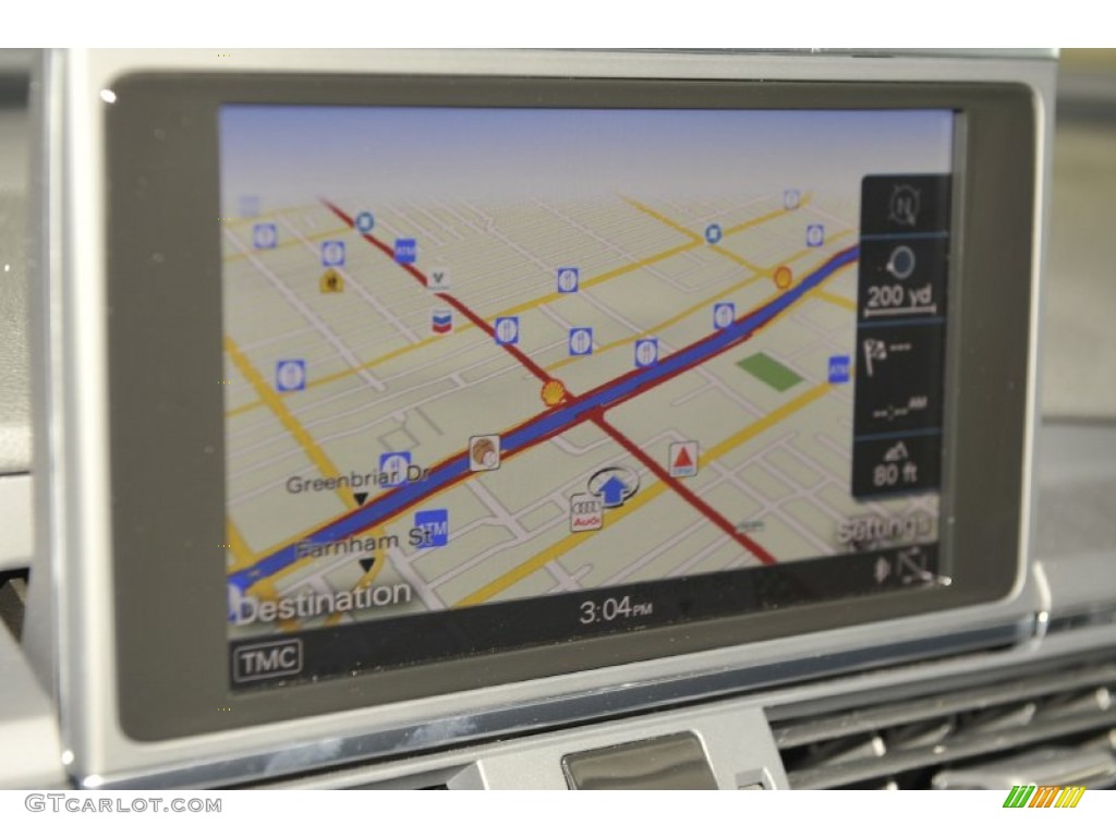 2012 Audi A6 3.0T quattro Sedan Navigation Photo #52950102
