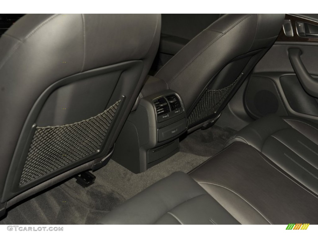 2012 A6 3.0T quattro Sedan - Oolong Gray Metallic / Black photo #30