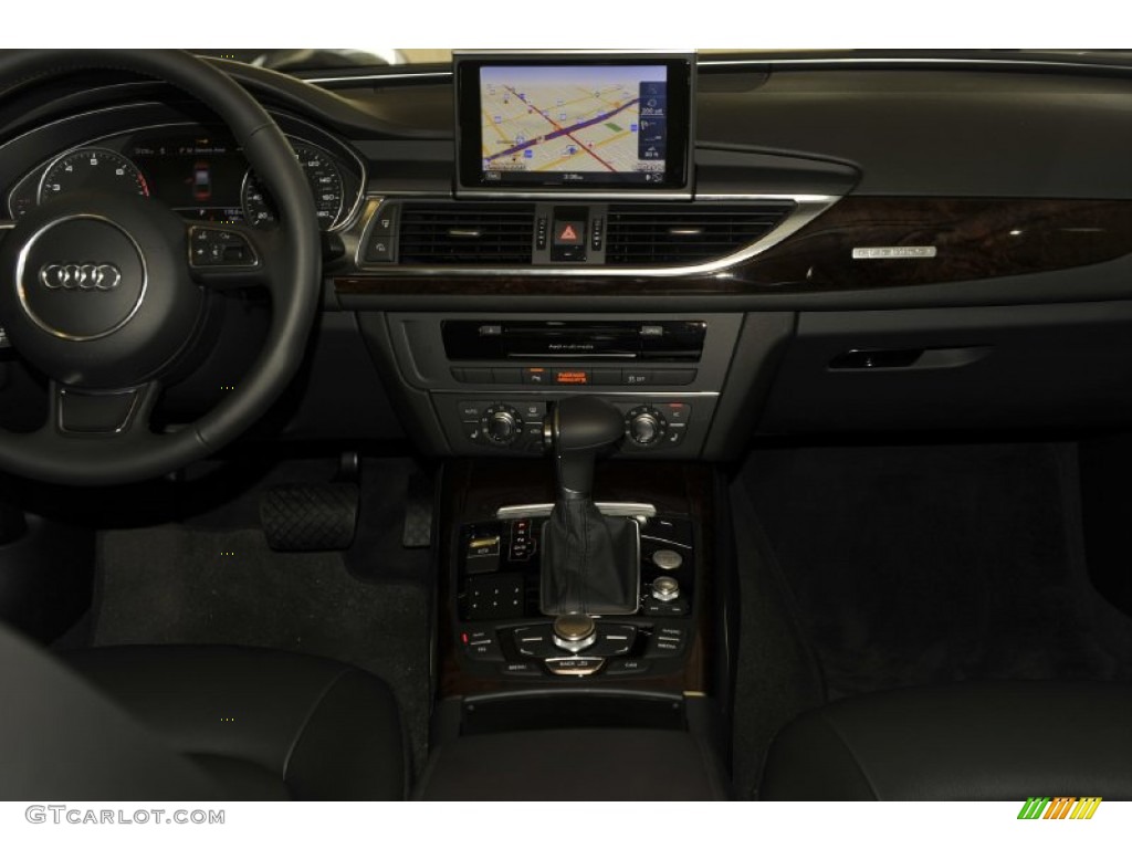 2012 A6 3.0T quattro Sedan - Oolong Gray Metallic / Black photo #32