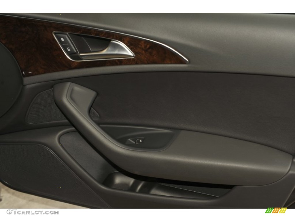 2012 A6 3.0T quattro Sedan - Oolong Gray Metallic / Black photo #35