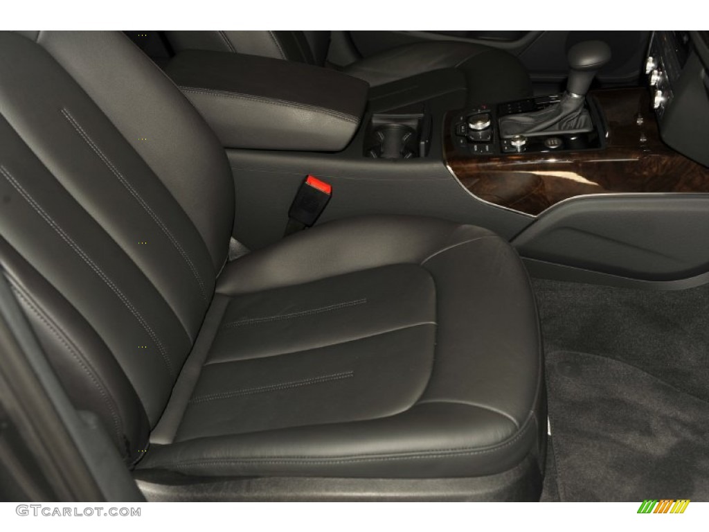 2012 A6 3.0T quattro Sedan - Oolong Gray Metallic / Black photo #37