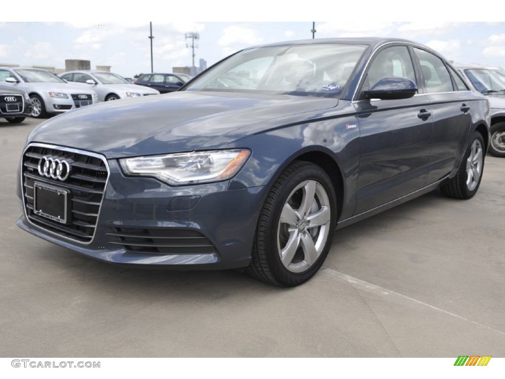 Aviator Blue Metallic 2012 Audi A6 3.0T quattro Sedan Exterior Photo #52950315