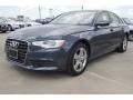 Aviator Blue Metallic 2012 Audi A6 3.0T quattro Sedan Exterior