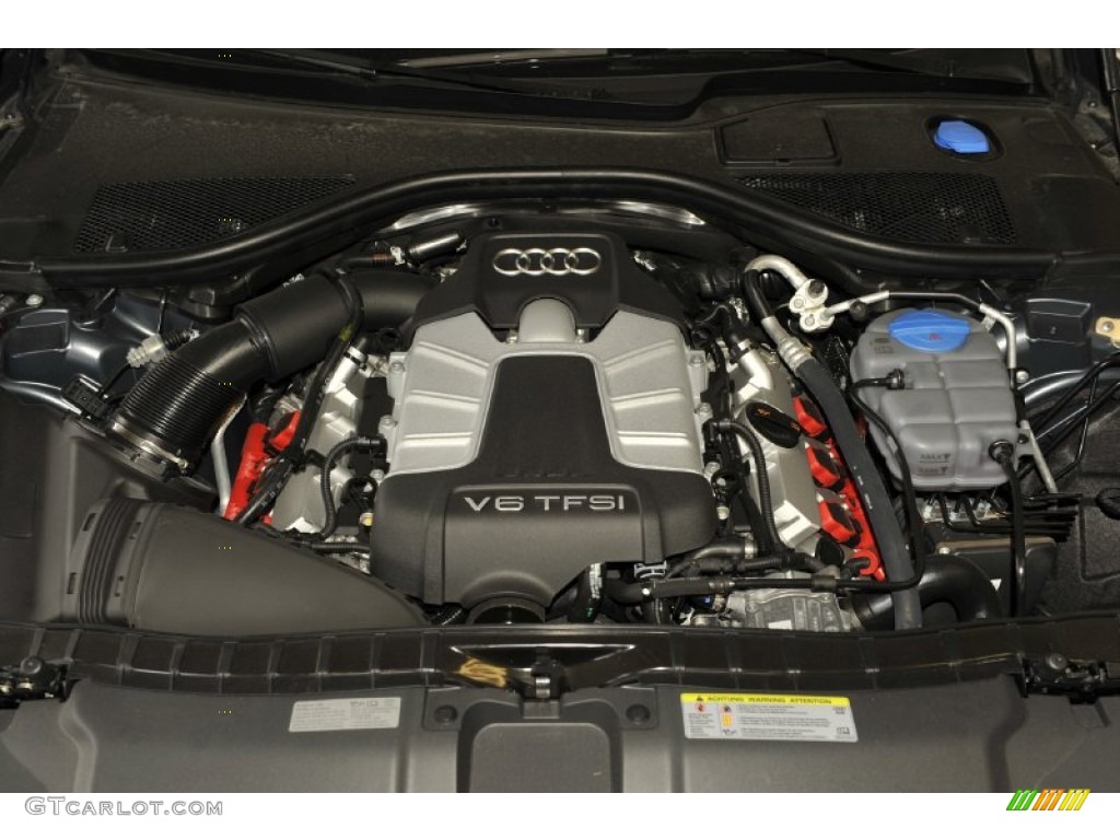 2012 Audi A6 3.0T quattro Sedan 3.0 Liter FSI Supercharged DOHC 24-Valve VVT V6 Engine Photo #52950792