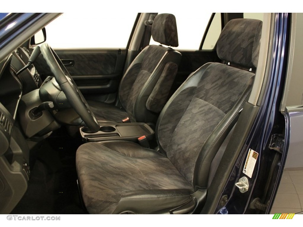 2004 CR-V EX 4WD - Eternal Blue Pearl / Black photo #6