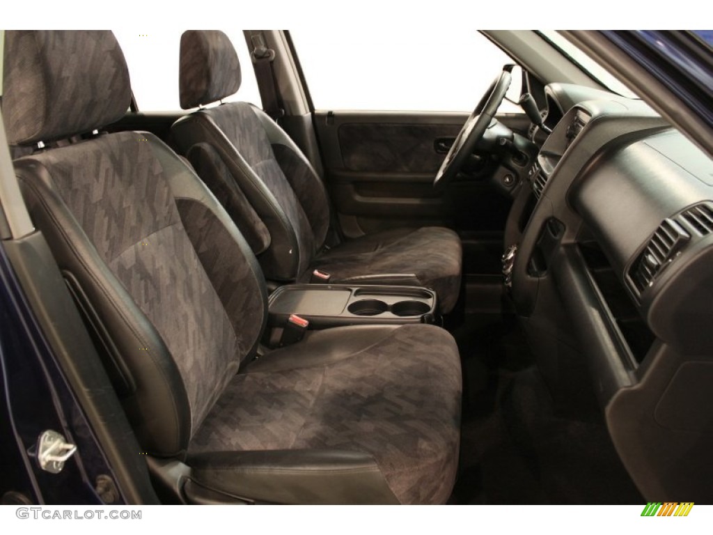 2004 CR-V EX 4WD - Eternal Blue Pearl / Black photo #14