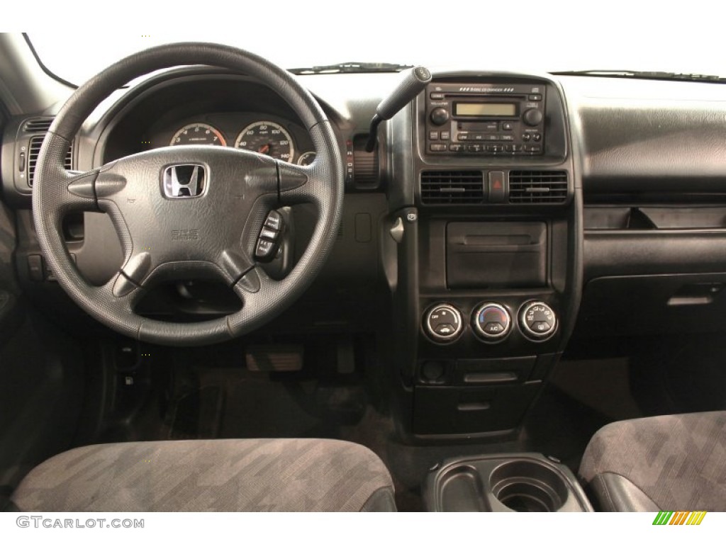 2004 CR-V EX 4WD - Eternal Blue Pearl / Black photo #17