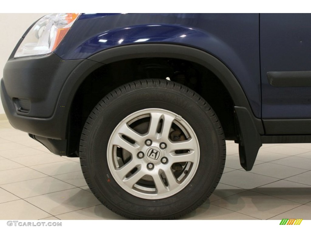 2004 CR-V EX 4WD - Eternal Blue Pearl / Black photo #20