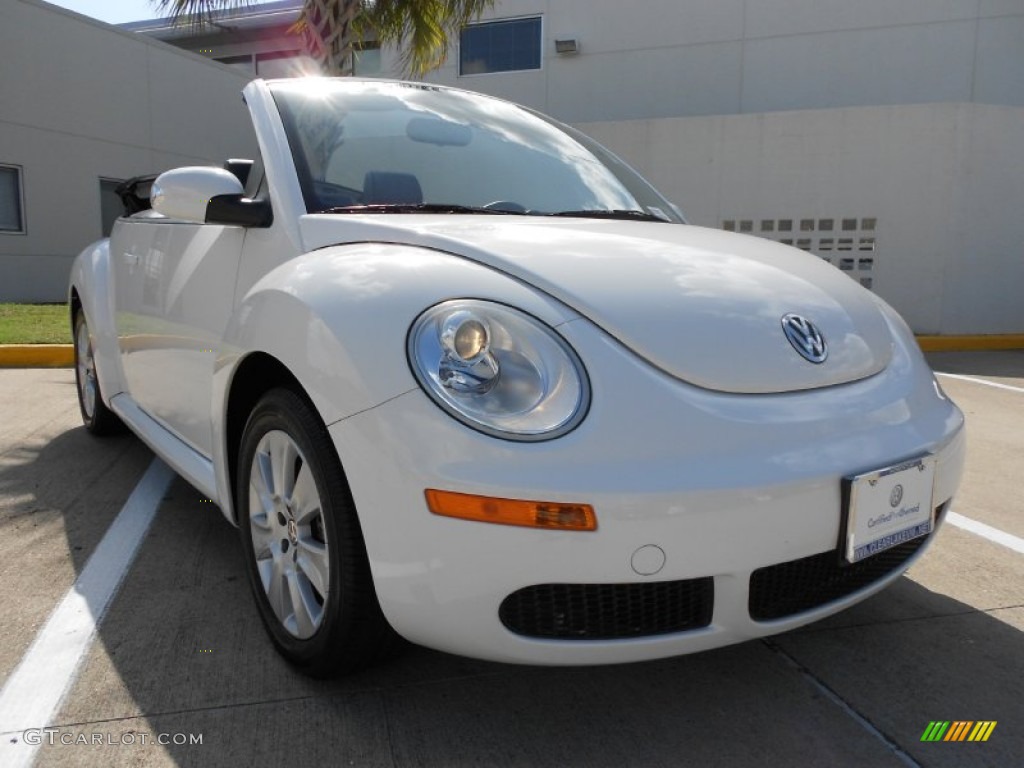 2009 New Beetle 2.5 Convertible - Candy White / Black photo #27
