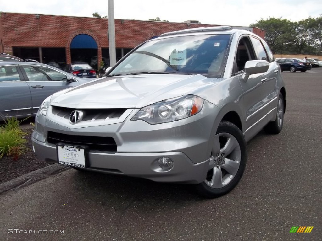 2008 RDX  - Alabaster Silver Metallic / Ebony photo #1