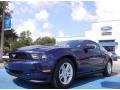 2012 Kona Blue Metallic Ford Mustang V6 Premium Coupe  photo #1
