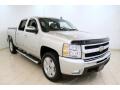 Sheer Silver Metallic - Silverado 1500 LT Crew Cab 4x4 Photo No. 1