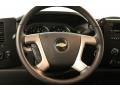 Ebony 2010 Chevrolet Silverado 1500 LT Crew Cab 4x4 Steering Wheel