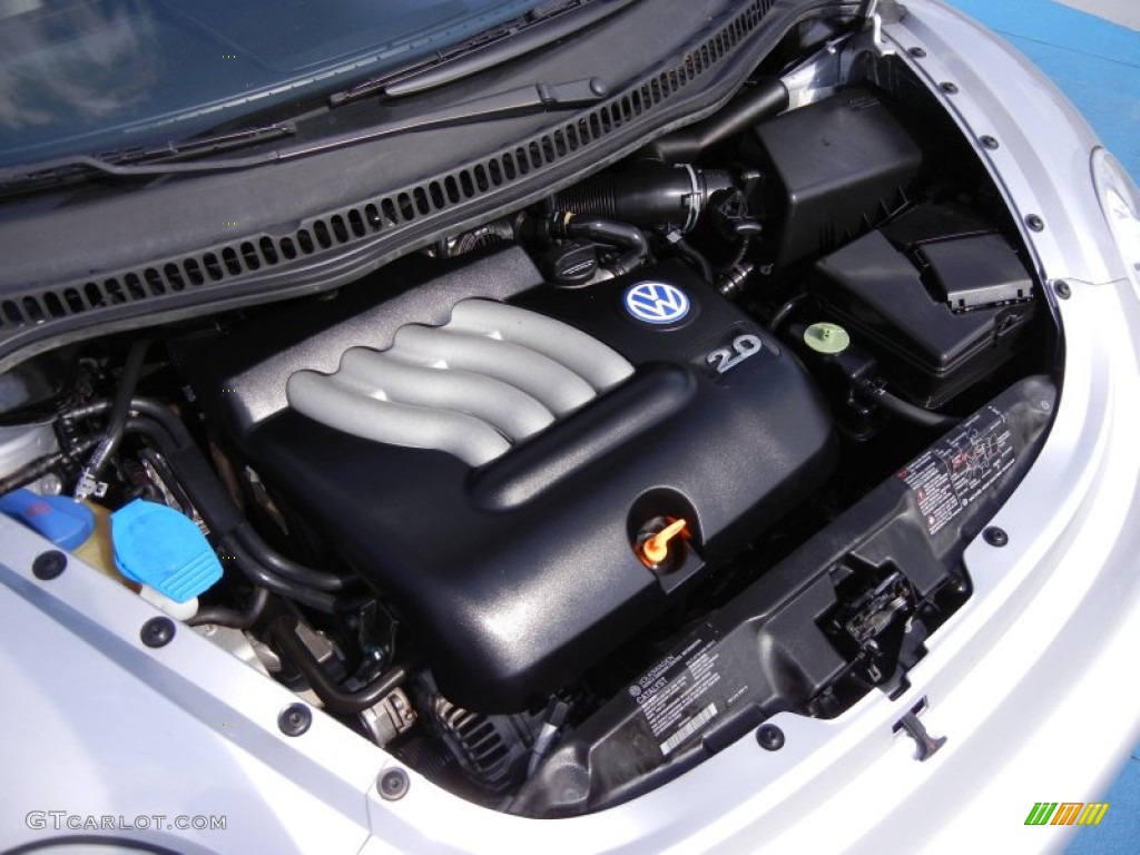 2002 Volkswagen New Beetle GLS Coupe 2.0 Liter SOHC 8V 4 Cylinder Engine Photo #52955118
