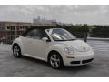 Campanella White 2007 Volkswagen New Beetle Triple White Convertible Exterior