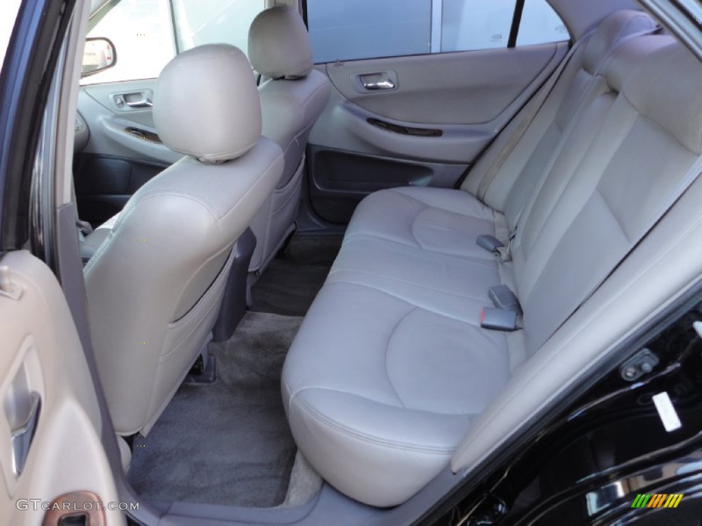 2002 Accord SE Sedan - Nighthawk Black Pearl / Quartz Gray photo #8