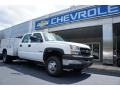 2007 Summit White Chevrolet Silverado 3500HD Classic LT Crew Cab Chassis  photo #2